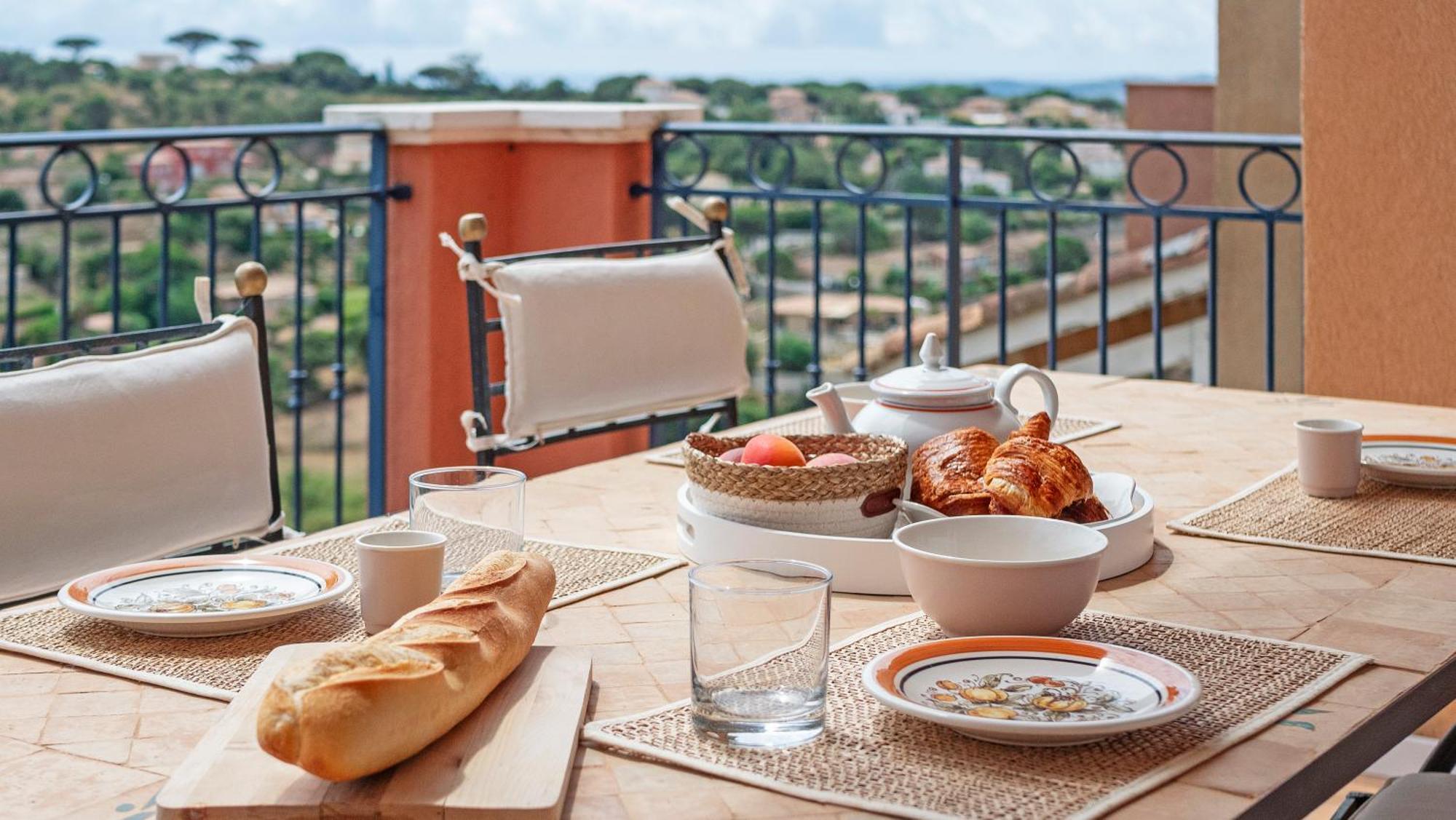Apartmán Les Cigales, Superbe Vue - Golfe De Sainte-Maxime Exteriér fotografie