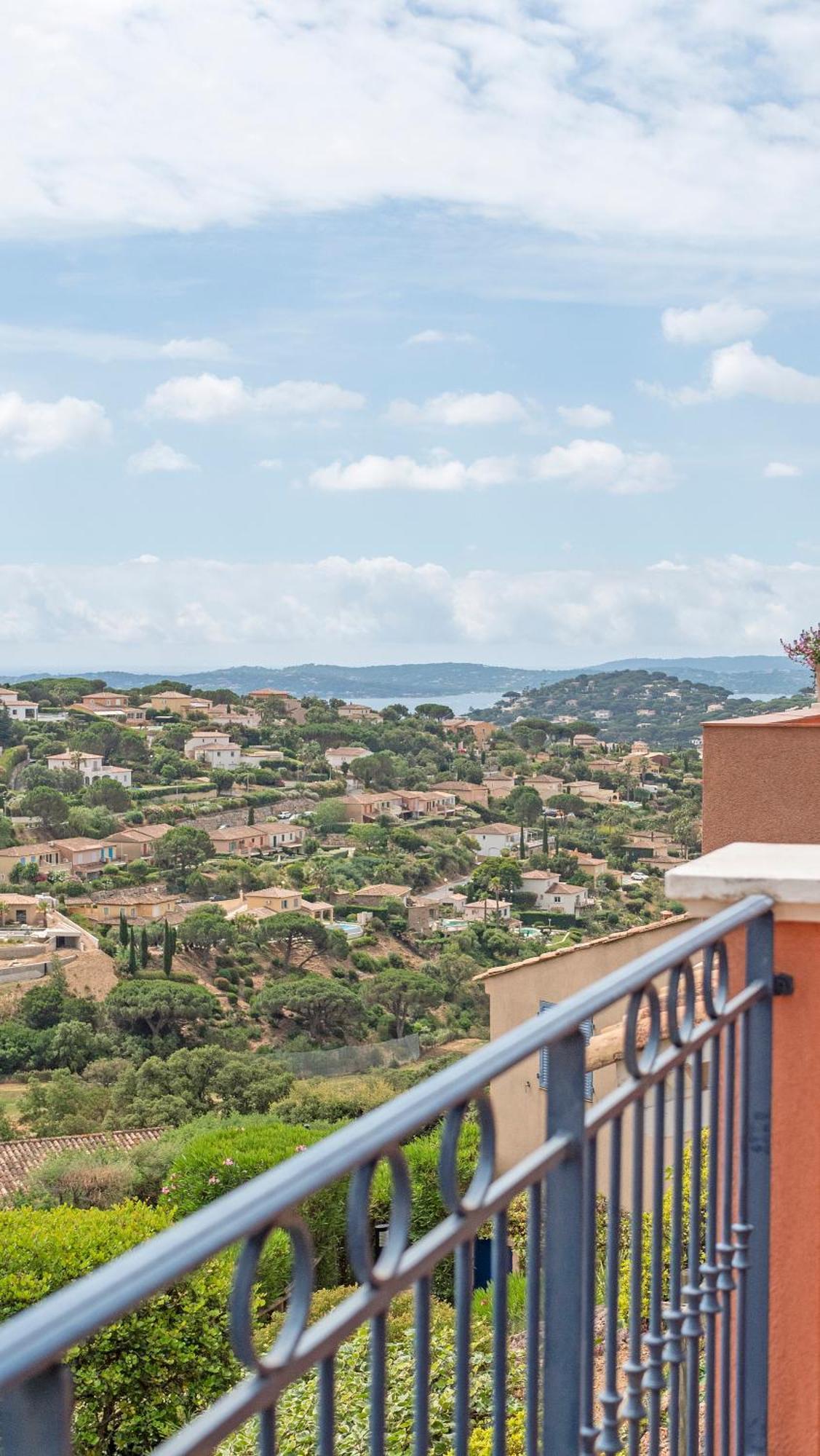 Apartmán Les Cigales, Superbe Vue - Golfe De Sainte-Maxime Exteriér fotografie