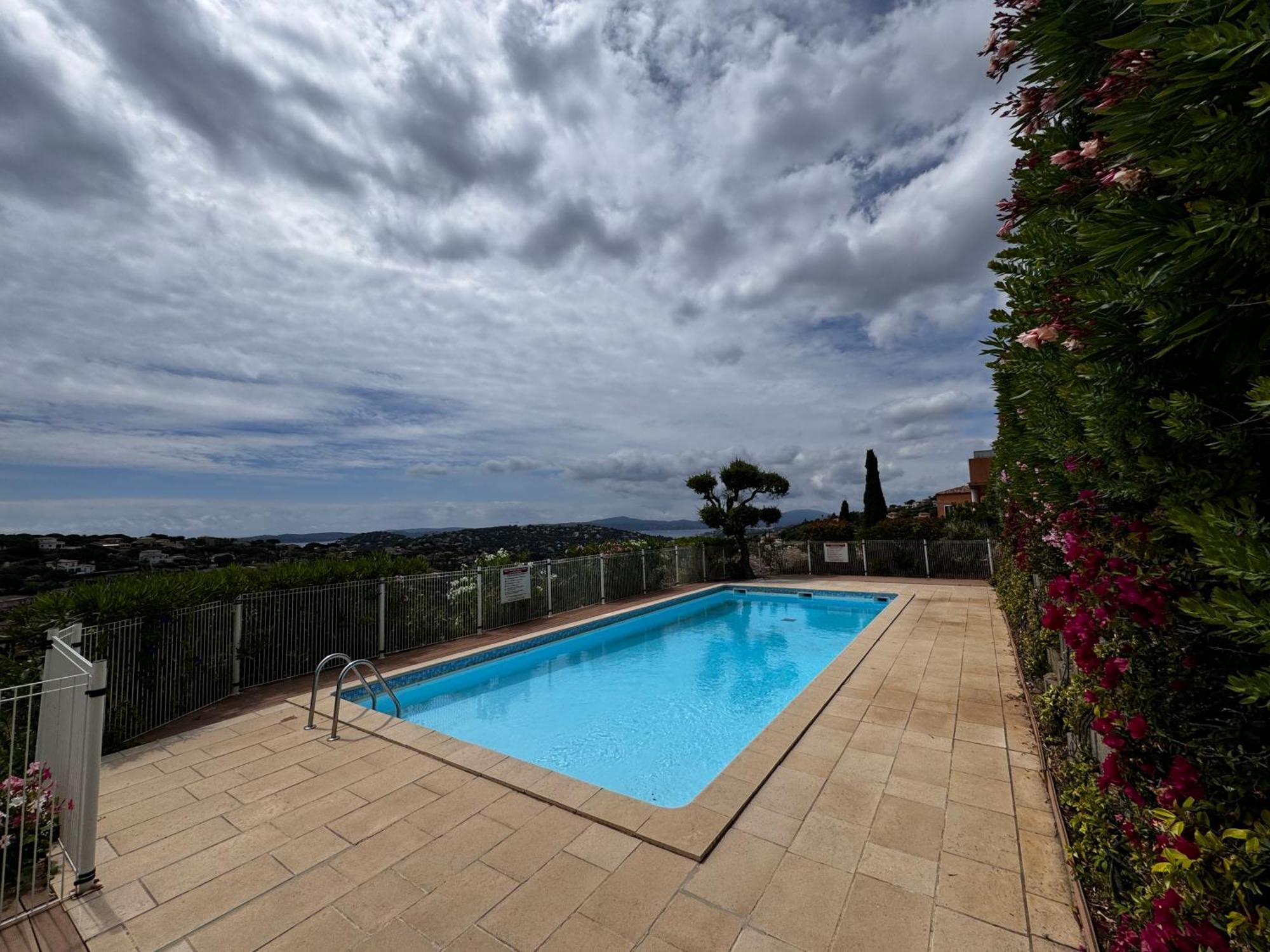 Apartmán Les Cigales, Superbe Vue - Golfe De Sainte-Maxime Exteriér fotografie